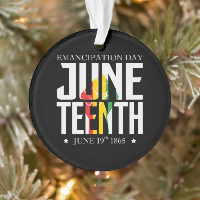Juneteenth | Emancipation Day | Red Black Green (Arbre)