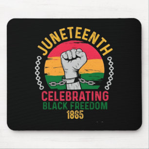 Juneteenth feiert schwarze Freiheit 1865 Mousepad