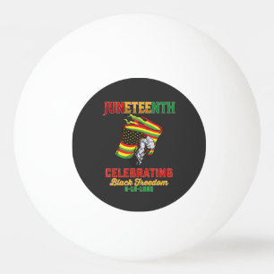 Juneteenth feiert schwarze Freiheit 6 19 1865 Tischtennisball