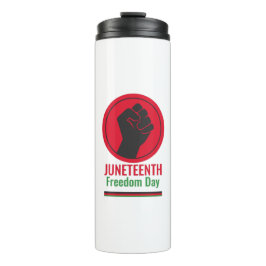 Juneteenth Freedom Day Thermosbecher