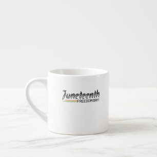 Juneteenth, Freedom of African American. Espressotasse