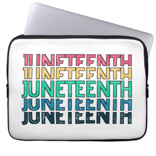Juneteenth, Freedom of African American. Laptopschutzhülle