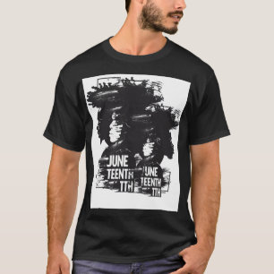 Juneteenth-Freiheitsfeier-Design Afrikanisch T-Shirt