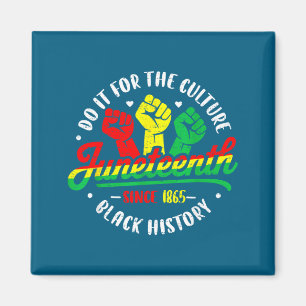 Juneteenth Freiheitstag afrikanisch 19. Juni schwa Magnet