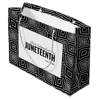 JUNETEENTH GROßE GESCHENKTÜTE