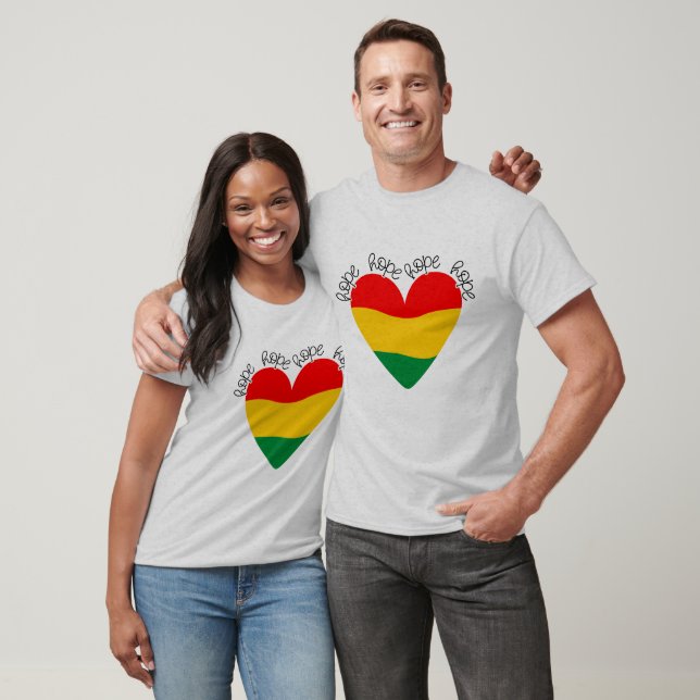 Juneteenth Hope - Schwarze Geschichte T-Shirt (Unisex)