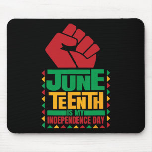 Juneteenth ist meine Neuheit zum Unabhängigkeitsta Mousepad