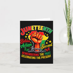 Juneteenth ist Unabhängigkeitstag glaube erreichen Karte