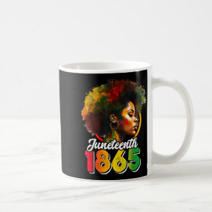 Juneteenth ist Unabhängigkeitstag Shirt Damen schw Kaffeetasse