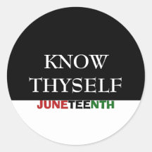 Juneteenth KNOW SICH SELBST