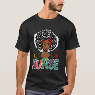 Juneteenth-Krankenschwester Seit 1865 für Frauen M T-Shirt
