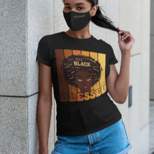 Juneteenth Melanin Black African American Girl T-Shirt