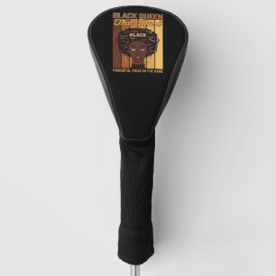 Juneteenth Melanin Schwarzes Mädchen Das Mächtigst Golf Headcover
