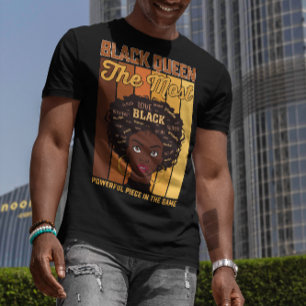 Juneteenth Melanin Schwarzes Mädchen Das Mächtigst T-Shirt