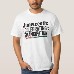 Juneteenth mens T-Shirt