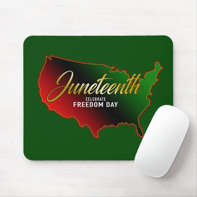 Juneteenth Mouse Pad Mousepad (Mit Mouse)