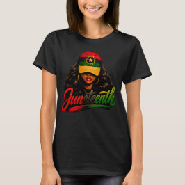 Juneteenth Schwarze Frauen Afroamerikanische Gesch T-Shirt