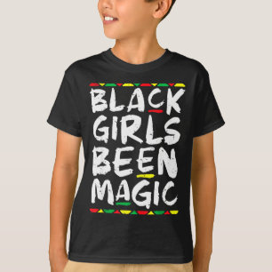 Juneteenth schwarze Mädchen haben magisches Melani T-Shirt