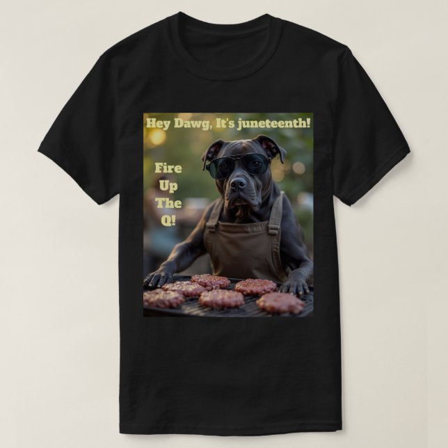 Juneteenth-Shirt T-Shirt (Design vorne)