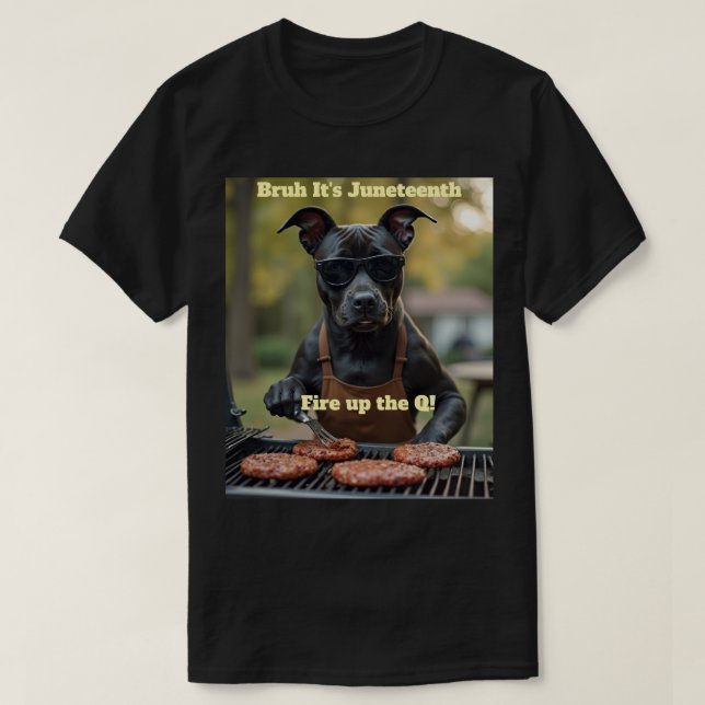 Juneteenth-Shirt T-Shirt (Design vorne)
