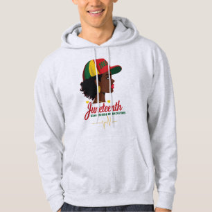 Juneteenth Stolz – 1865 Hommage an das Erbe Hoodie