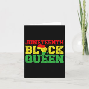 Juneteenth T Shirts Girls Karte