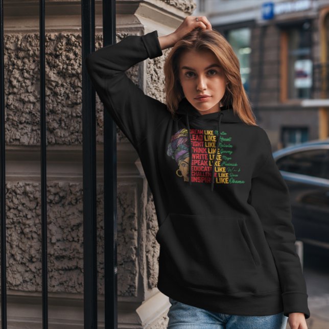 Juneteenth Traum führender Kampf wie schwarze Frei Hoodie (Von Creator hochgeladen)