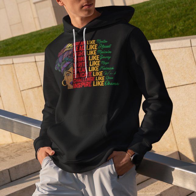 Juneteenth Traum führender Kampf wie schwarze Frei Hoodie (Von Creator hochgeladen)