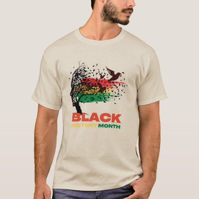 Juneteenth Tree African Root Afro Proud Black June T-Shirt (Vorderseite)