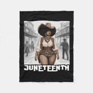 Juneteenth Wild West Fleecedecke