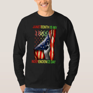 Juneteeth ist meine freiheitliche amerikanische Un T-Shirt