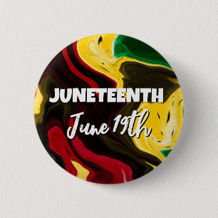 Junetezehnt 19. Juni Button