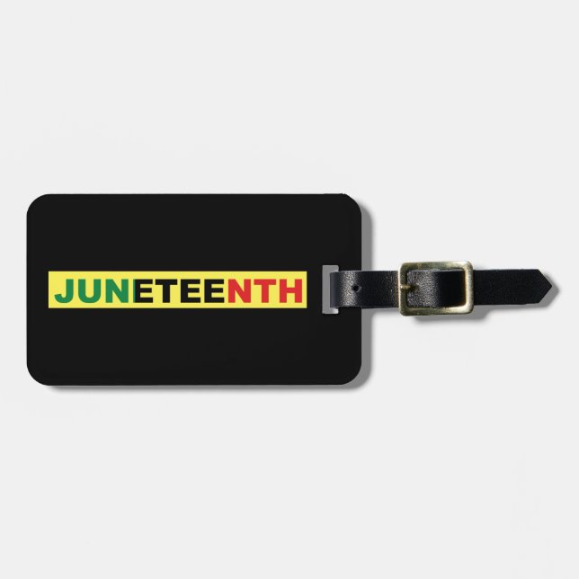 Junetezehnt Gepäckanhänger (Vorderseite horizontal)