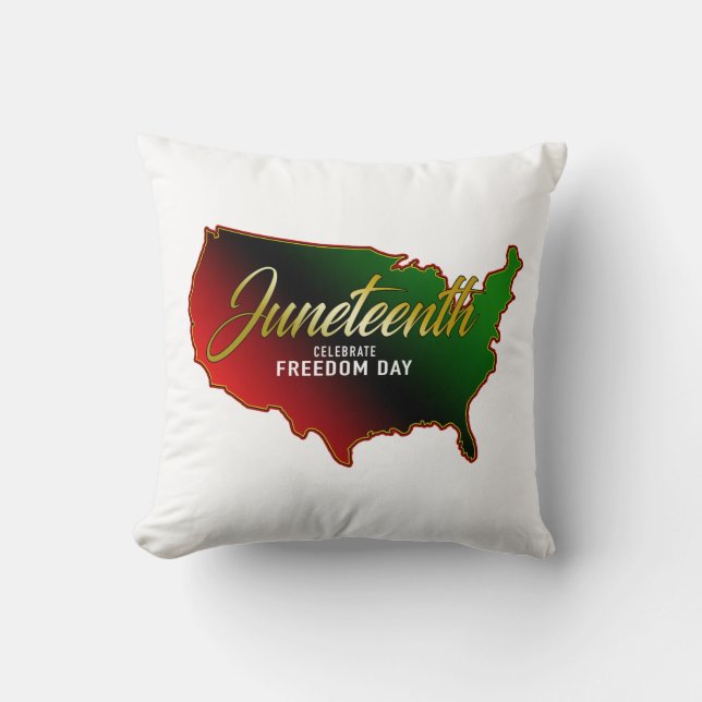 Junetezehnt Kissen (Vorderseite)