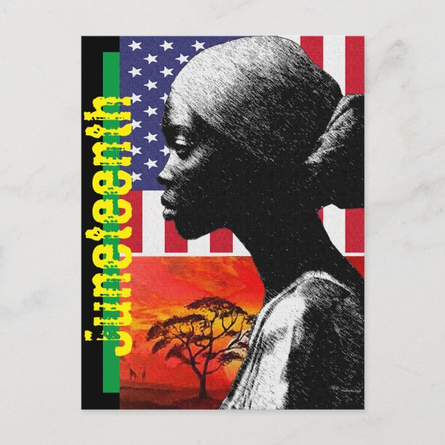 Junetezehnt Postkarte (Vorderseite)