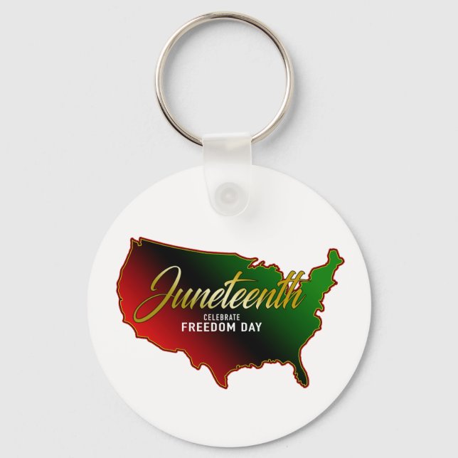 Junetezehnt Schlüsselanhänger (Vorderseite)