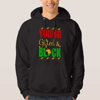 Jung Begabt Und Schwarze Geschichte Afrikanischer  Hoodie