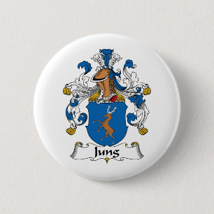 Jung Familienwappen Button