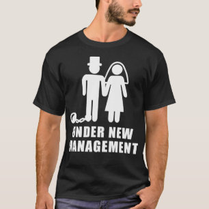 Jung geführte Hochzeit Junggesellenabschied T-Shirt