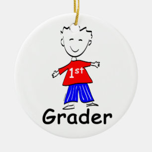 Junge 1. Klasse Keramik Ornament