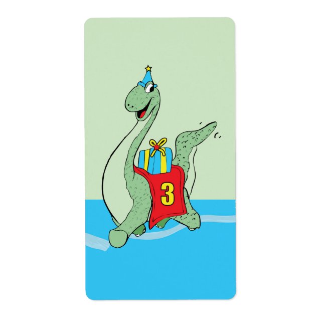 Junge, 3. Geburtstag Dinosaurier (Vorne)