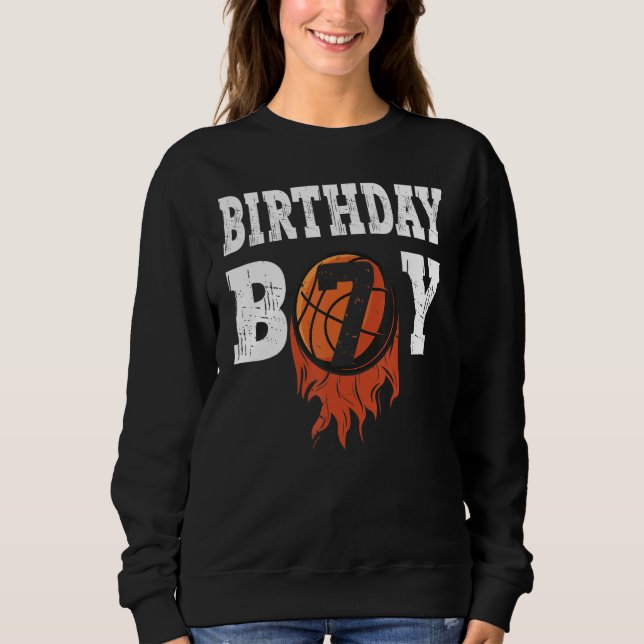 Junge 5. Geburtstag Sweatshirt (Vorderseite)