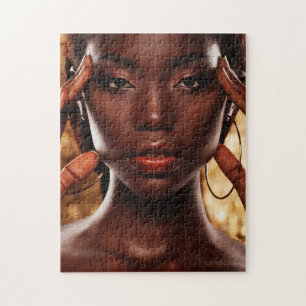 junge afrikanische Lady