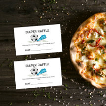 Junge All Star Fußballwindel-Raffel Baby Shower