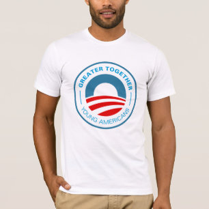 Junge Amerikaner für Obama 2012 T-Shirt