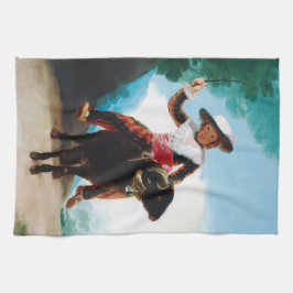 Junge auf einem RAM Francisco José de Goya Handtuch