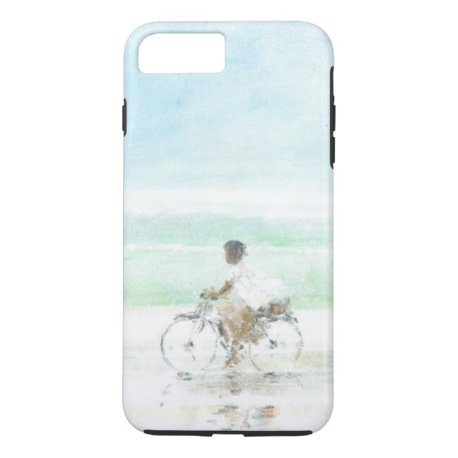 Junge auf Fahrrad Case-Mate iPhone Hülle (Rückseite)