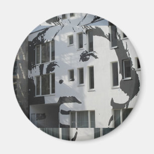 Junge auf Wand Magnet