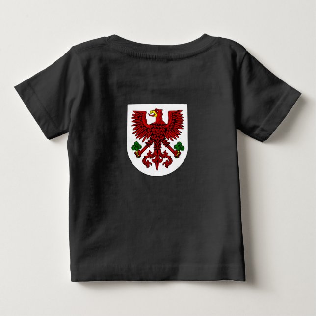 Junge Baby T-shirt (Rückseite)