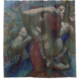 Junge Balletttänzerinnen (Ballerinen) (von Edgar D Duschvorhang